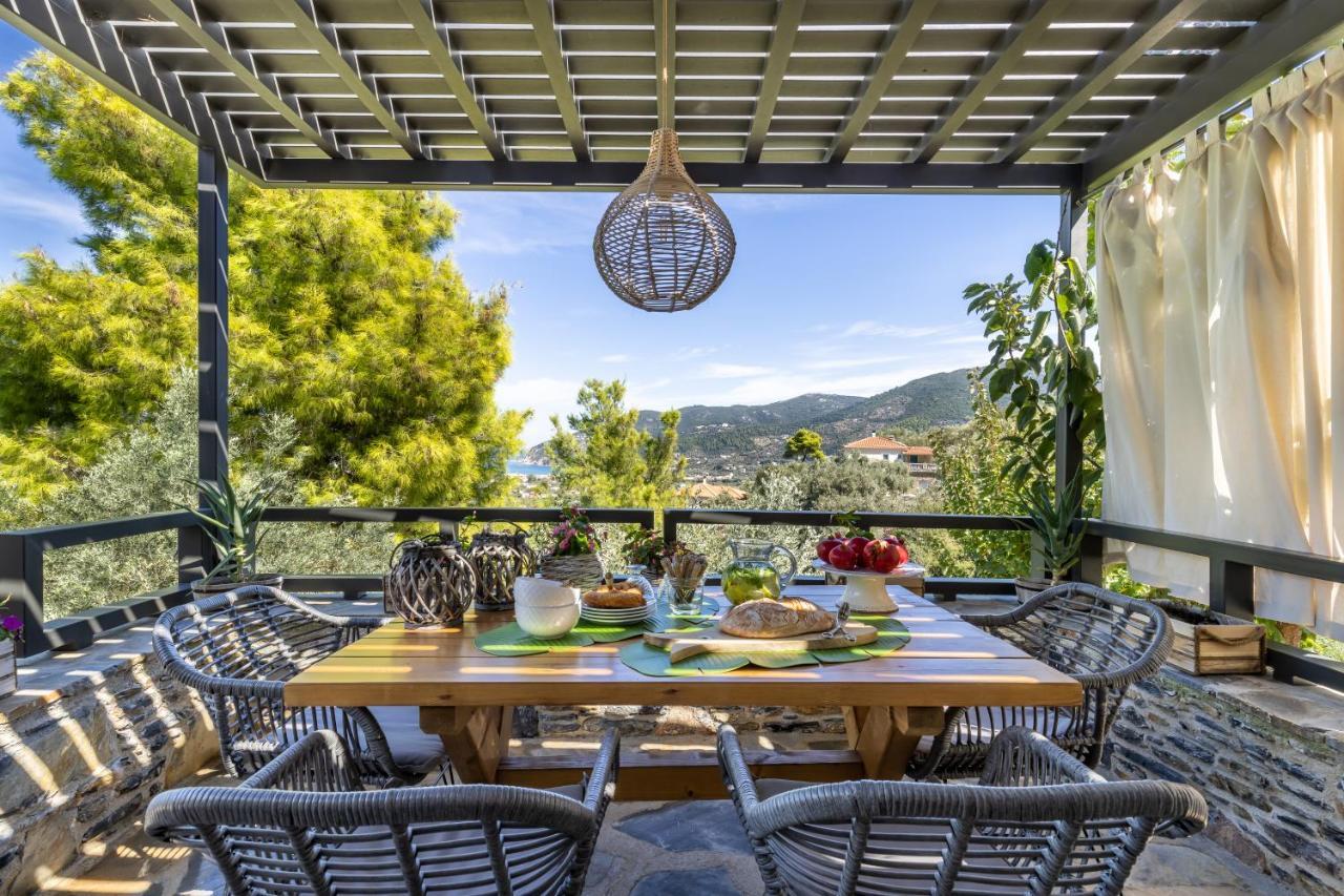 Villa Politimi Luxury Retreat Skopelos Exteriér fotografie